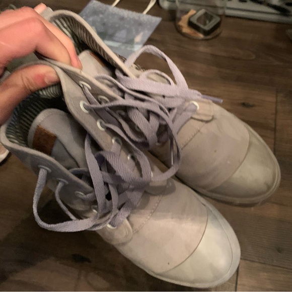 Onyx and Grey BANGS high top sneakers - Picture 4 of 4